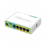 MikroTik hEX PoE (RB960PGS) 5-Port Gigabit Ethernet Router