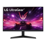 LG Monitor UltraGear 24GS60F-B Gaming Monitor 24" FHD IPS Black