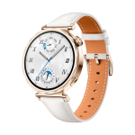 Huawei Watch GT5 41mm Gold (White Leather Band)