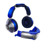 Dyson Zone Noise Cancelling Headphones with Magnetic Air Filter Ultra Blue