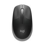 Logitech M190 Wireless Mouse 1000 DPI Mid Grey