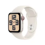 Apple Watch SE 3 44mm 5G Gold (Beige Rubber Strap M/L)