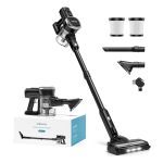 Lubluelu 202 Cordless Vacuum Cleaner Black