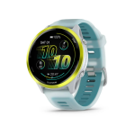 Garmin Forerunner 570 Smart Watch 47mm GPS Yellow Aluminium Translucent Whitestone/Turquoise Band
