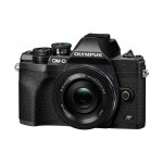 Digital Mirrorless Camera Olympus OM-D E-M10 Mark IV with 14-42mm EZ Lens Black