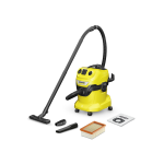 K&auml;rcher WD 4 P V-20/5/22 Vacuum Cleaner Black Yellow