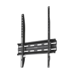 Hama Fixed TV Wall Bracket Fits Screens up to 165cm 65" VESA 400x400 Compatible Ultra-Slim Low Profile Black