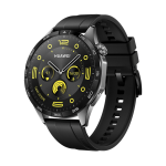 Huawei Watch GT4 46mm Black with Black Silicone Armband