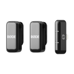 RODE Wireless Micro 2-Channel Digital Wireless System USB-C Black