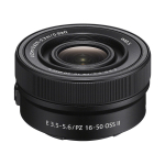 Sony E PZ 16-50mm f/3.5-5.6 OSS II Lens Black