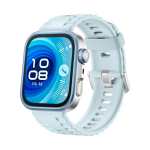 Huawei Watch Fit 4 Pro Silver (Blue Rubber Strap)