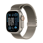 Apple Watch Ultra 2 LTE 49mm Natural Titanium Case with Grey Metal Strap L