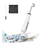 Lubluelu Vacuum Cleaner T9 Wet & Dry Vacuum with 180&deg; Lay-Flat Reach White