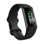 Fitbit Charge 6 Black (Black Silicone Armband)