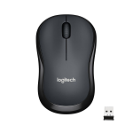 Logitech M220 Wireless Mouse Silent Charcoal