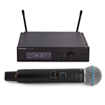 Shure SLXD24E/B58-G59 Wireless Microphone System Black