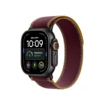 Apple Watch Ultra 4 (2026) 5G 49mm Black Titanium Case with Burgundy Alpine Loop M Black