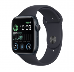 Apple Watch SE2 (2023) V2 GPS 44mm Midnight Aluminium Case with Sport Band S/M Midnight