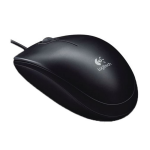Logitech B100 Wired Mouse 1000 DPI Black
