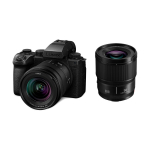 Digital Mirrorless Camera Panasonic Lumix S5 IIX with 20-60mm and 50mm Lenses