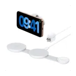 Anker MagGo 3-In-1 Folding Wireless Fast Charger White