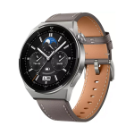 Huawei Watch GT3 Pro 46mm Silver/Brown Leather Armband