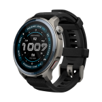 Amazfit Balance 2 Silver (Black Silicone Strap)