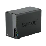 Synology DiskStation DS225+ NAS Server, Intel Celeron J4125, 2GB DDR4, Black