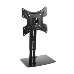 Maclean MC-451 TV & Monitor Wall Mount with Built-In Media Shelf 15-42" Screens