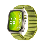Huawei Watch Fit 4 Pro Gold (Green Nylon Strap)