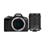Digital Mirrorless Camera Canon EOS R50 with 18-150mm IS STM Lens Black