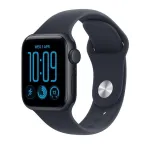 Apple Watch SE 3 GPS + Cellular 40mm Midnight Aluminium Case with Navy Blue Sport Band M/L