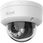 IP-kaamera HiLook kuppel IPC-D180HA-LU F2.8 (valge, 8 MP, 30m IR, 30m LED, h&uuml;briidvalgus)