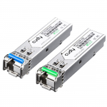 Integreeritud optiline transiiver SFP Cudy SM100GSB-20AB (1,25 Gbps, &uuml;hemoodiline, LC, 20 km, A: 1310 Tx/1550 Rx, B: 1550 Tx/1310 Rx)