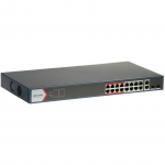 POE L&Uuml;LITI DS-3E1318P-EI(B) 16-PORDILINE SFP Hikvision