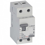 Voolu &auml;ravoolu relee RCD RX Legrand 402024 (AC, 25A, 2P, 30mA, 230V)