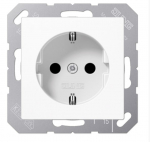 Pistikupesa JUNG A1520KIWW (valge, matt, 16A/250V)