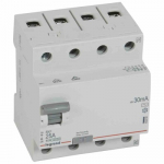 Voolu &auml;ravoolu relee RCD RX Legrand 402062 (AC, 25A, 4P, 30mA, 400V)