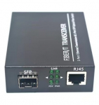 Optiline konverter AC101G-1T1F SM (1xRJ45, 1xSFP SC, WDM Tx/Rx, 10/100/1000Mbps, 20km)