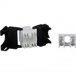 Pistikupesa EXCEL 100-211 RJ45 (Cat6, UTP, Keystone, IDC 180&deg; pistikupesaga)