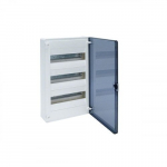 GOLF2 plastikust &uuml;lemine v&otilde;rgupaneel VS312TD 3x12 mod. Hager (l&auml;bipaistev uks, IP40)