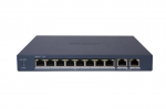 10 porti, 8 PoE l&uuml;litit Hikvision DS-3E1510P-EI/M(B)