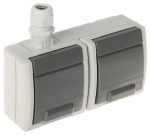 KAHE PINDALAGA PISTIKUPESAD AQUANT-G2/V1/EPN 230 V AC 16 A IP65 Elektro-Plast