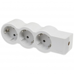 3-pesaline pikendusjuhe maandusega Legrand 694573 (ilma juhtmeta, valge)