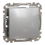 Schneider Electric Sedna Design SDD113106 1-gang l&uuml;liti (alumiinium)