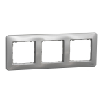 Schneider Electric Sedna Design SDD313803 kolmekohaline raam (alumiinium)