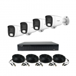 AHD 4 kamerų stebėjimo komplektas Longse su auk&scaron;tos rezoliucijos 5Mpix kameromis BMSCTHC500FKE-A