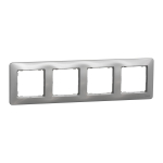 Schneider Electric Sedna Design SDD313804 4-kohaline raam (alumiinium)