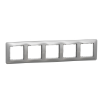 Schneider Electric Sedna Design SDD313805 5-kohaline raam (alumiinium)