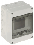 Pinnale paigaldatav hermeetiline jaotuskapis 5-mooduliga ROZ/3-5/EL Marlanvil